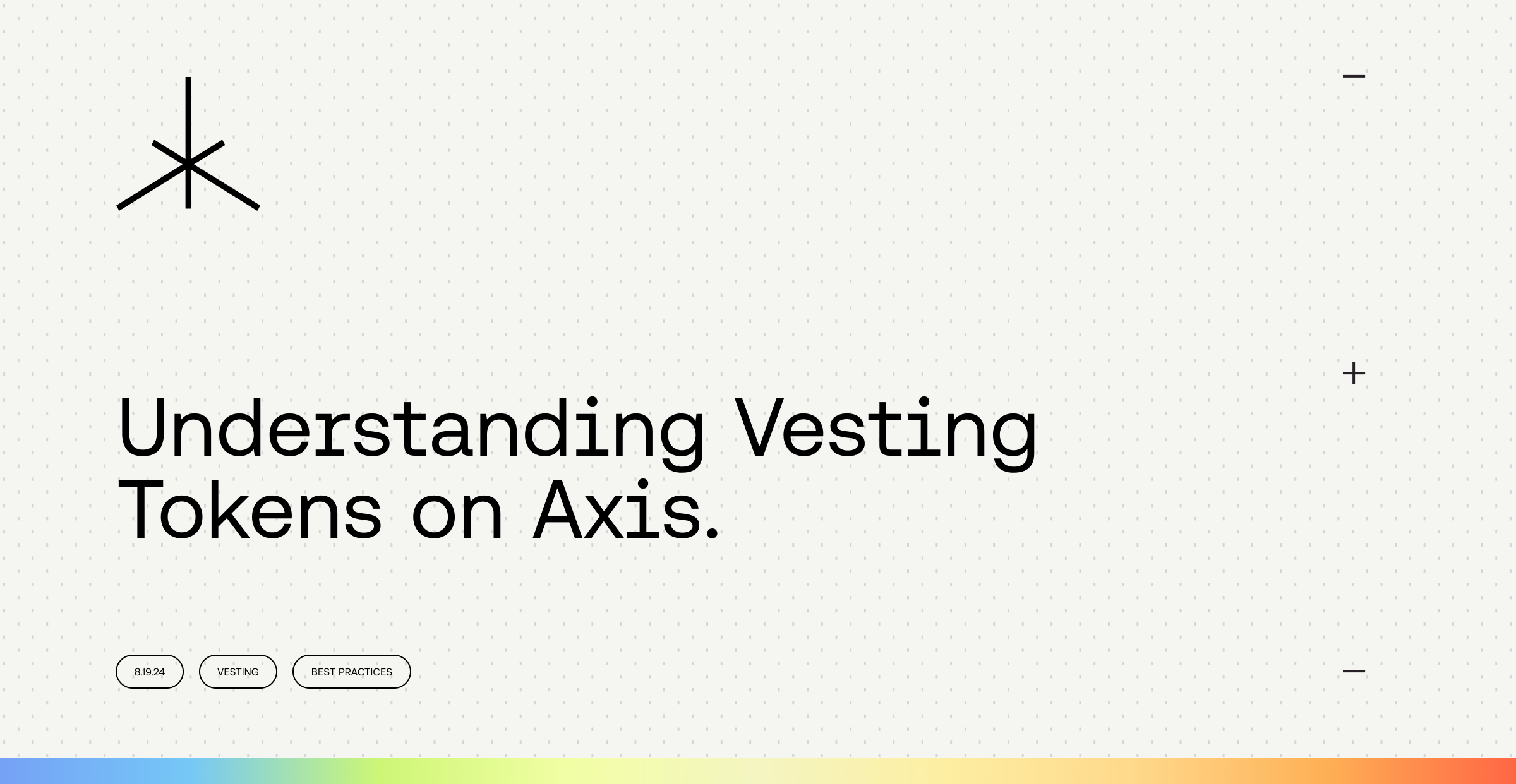 Token Vesting