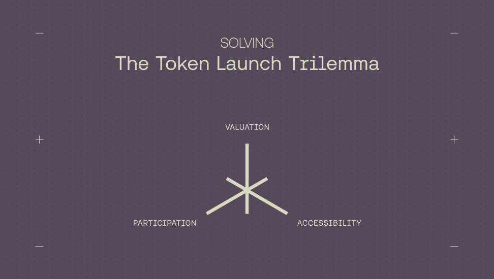Token Launch Trilemma